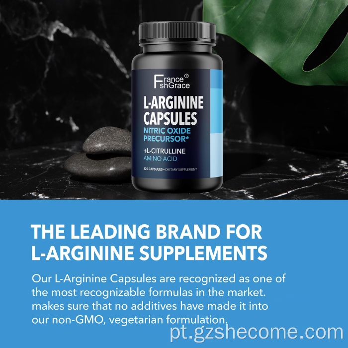 Shecome L-Arginina 120 Cápsulas Suporte Muscular de Resistência